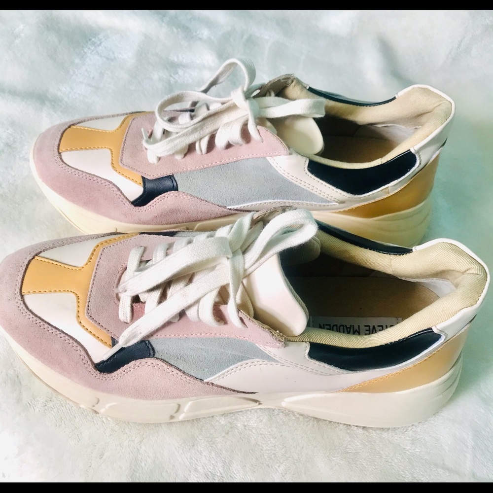 Steve Madden multi color sneakers
